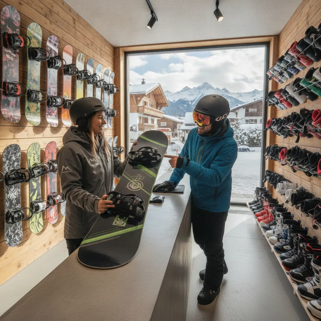 location snowboard samoëns
