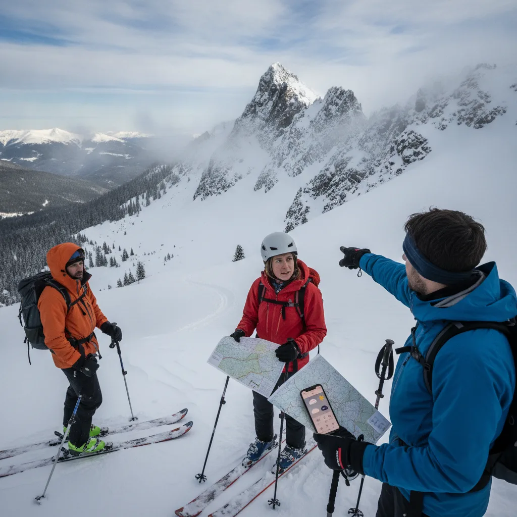 préparer ski de randonnée