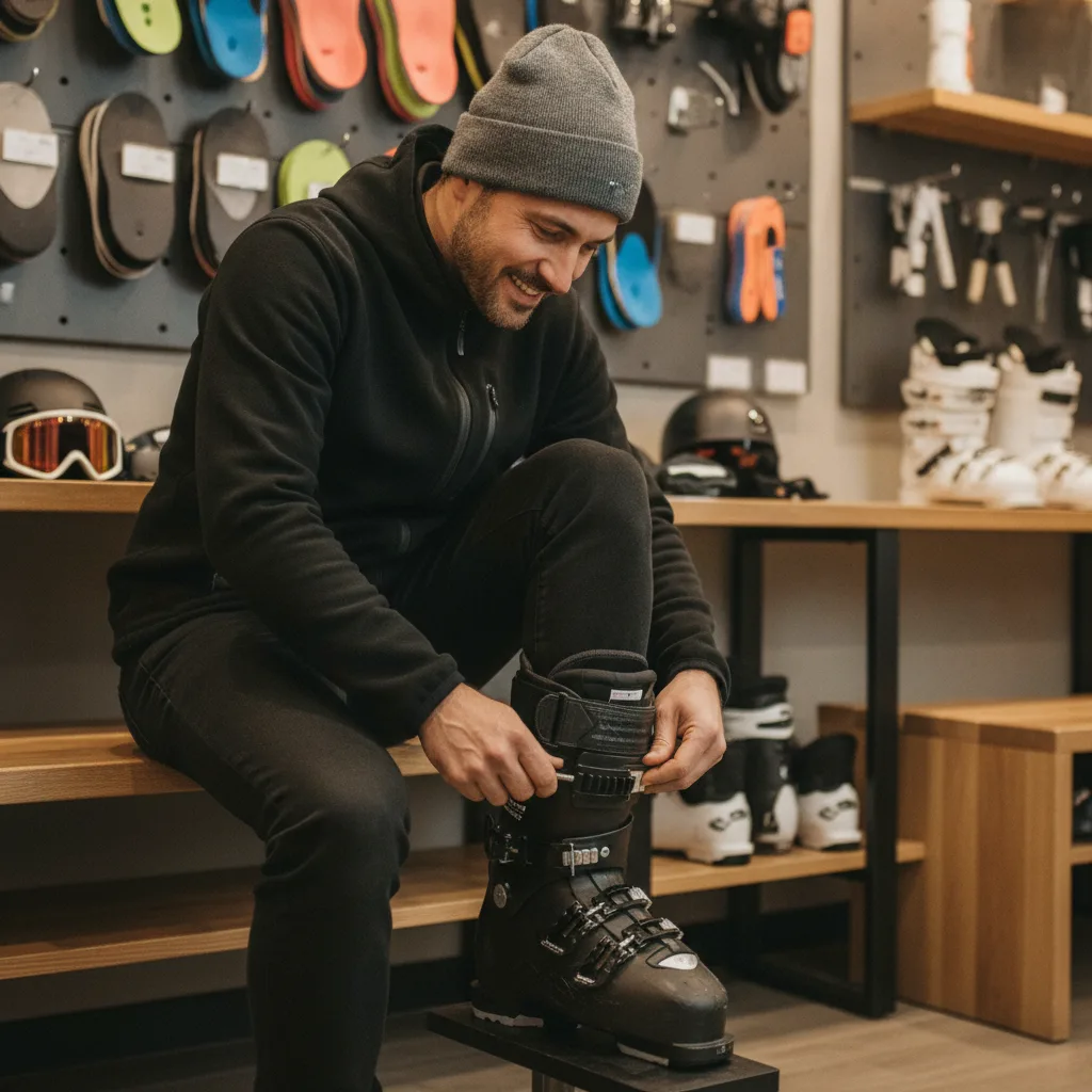 mal aux pieds ski