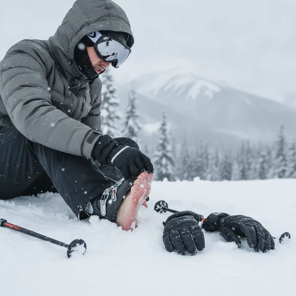 mal aux pieds ski