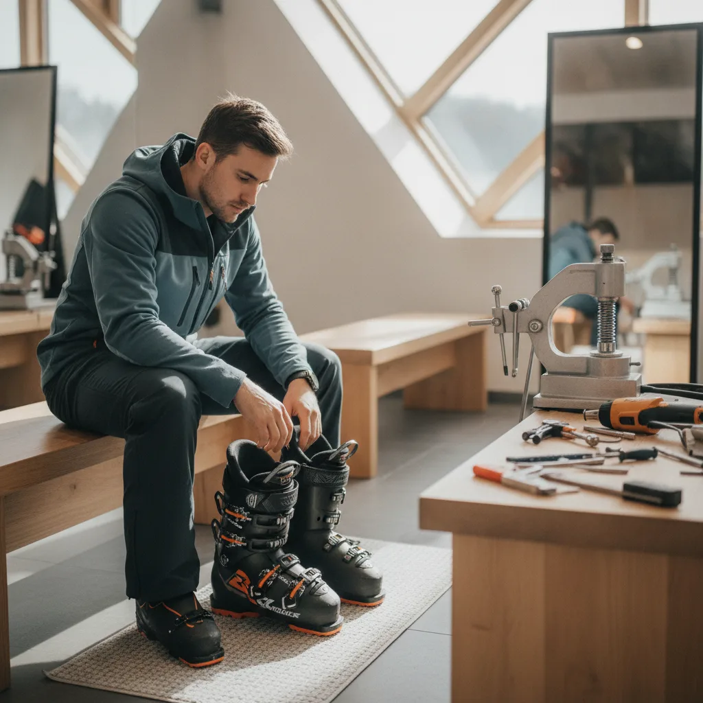 chaussures de ski neuves