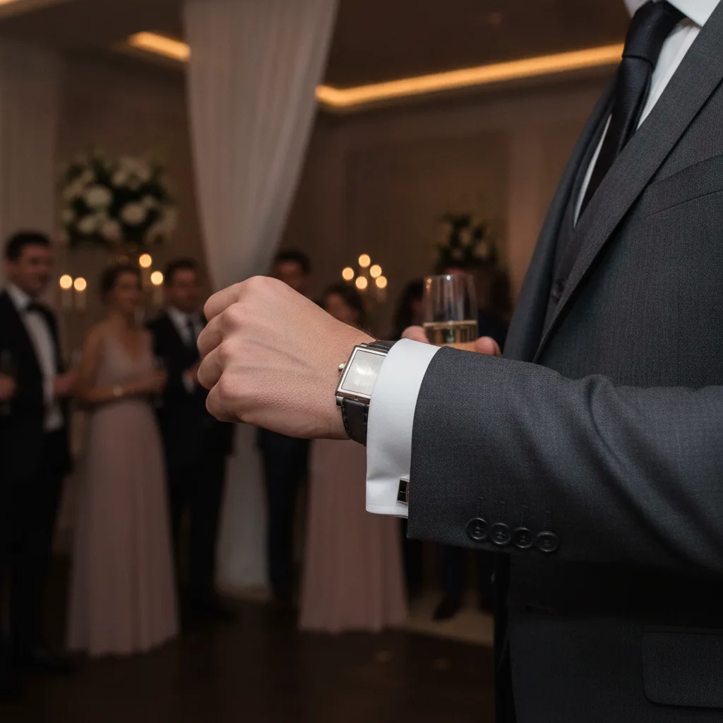 Boutons de manchette invités mariage | Les règles à connaître - boutons manchette invite mariage