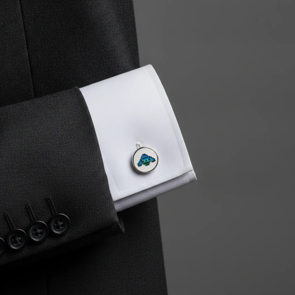 boutons de manchette geek