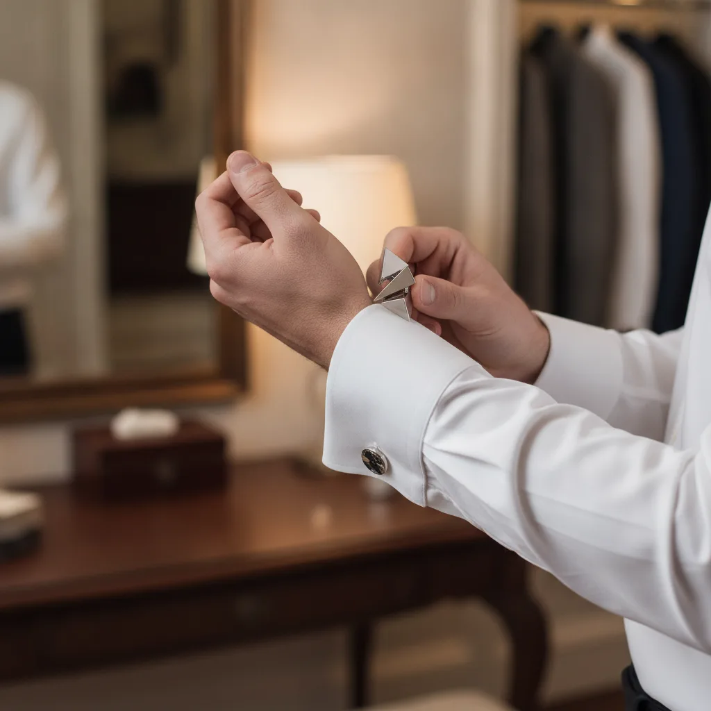 Boutons de manchette asymétriques, guide de style 2026