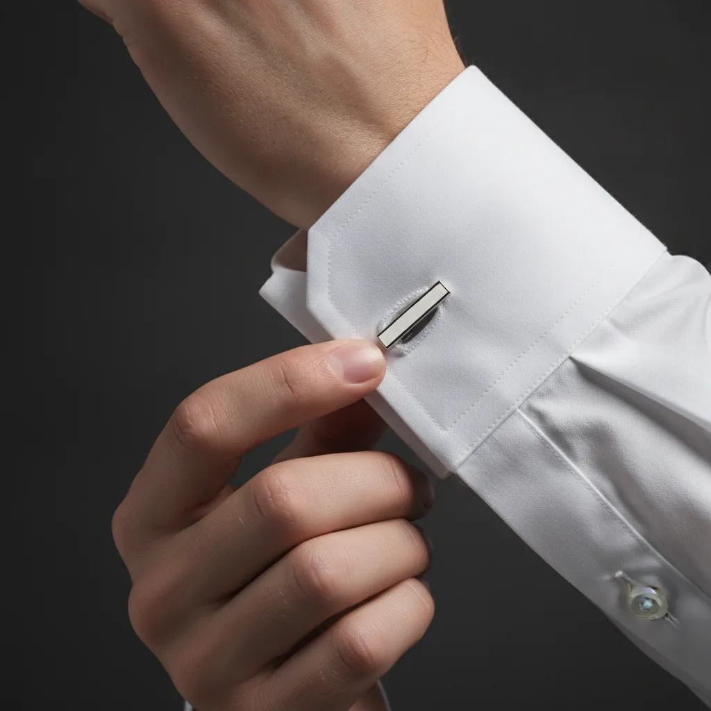 Comment mettre un bouton de manchette en 30 secondes
