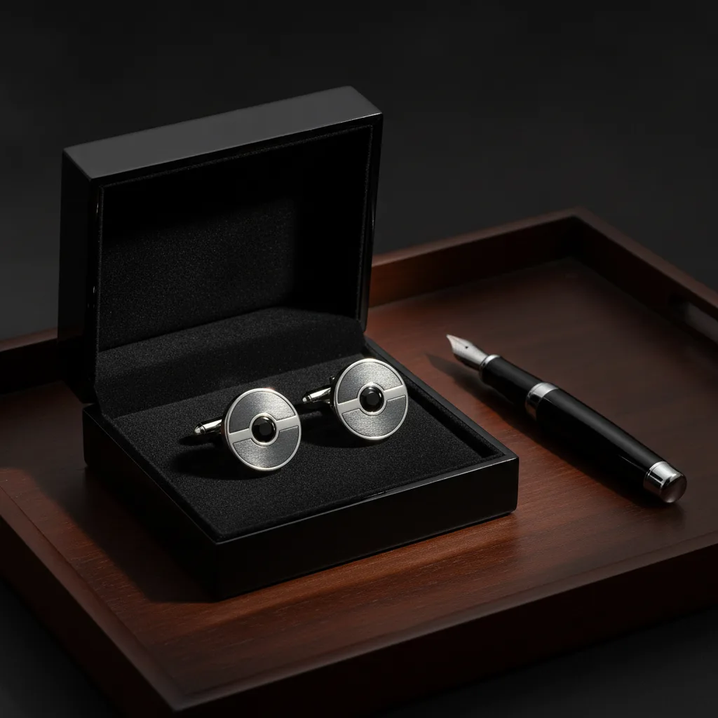 boutons de manchette luxe abordable