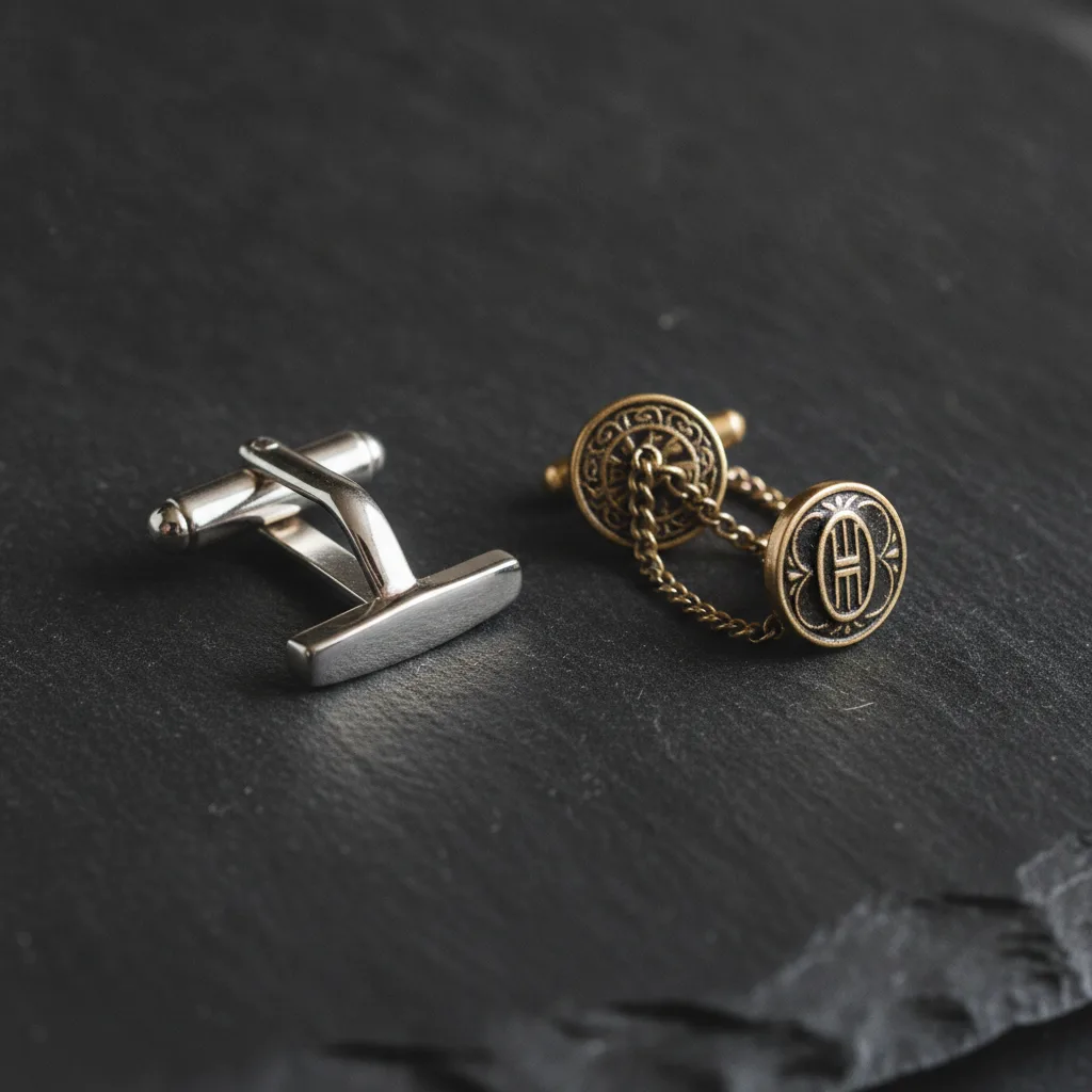 boutons de manchette luxe abordable