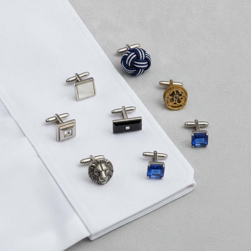 Guide des types de boutons de manchette