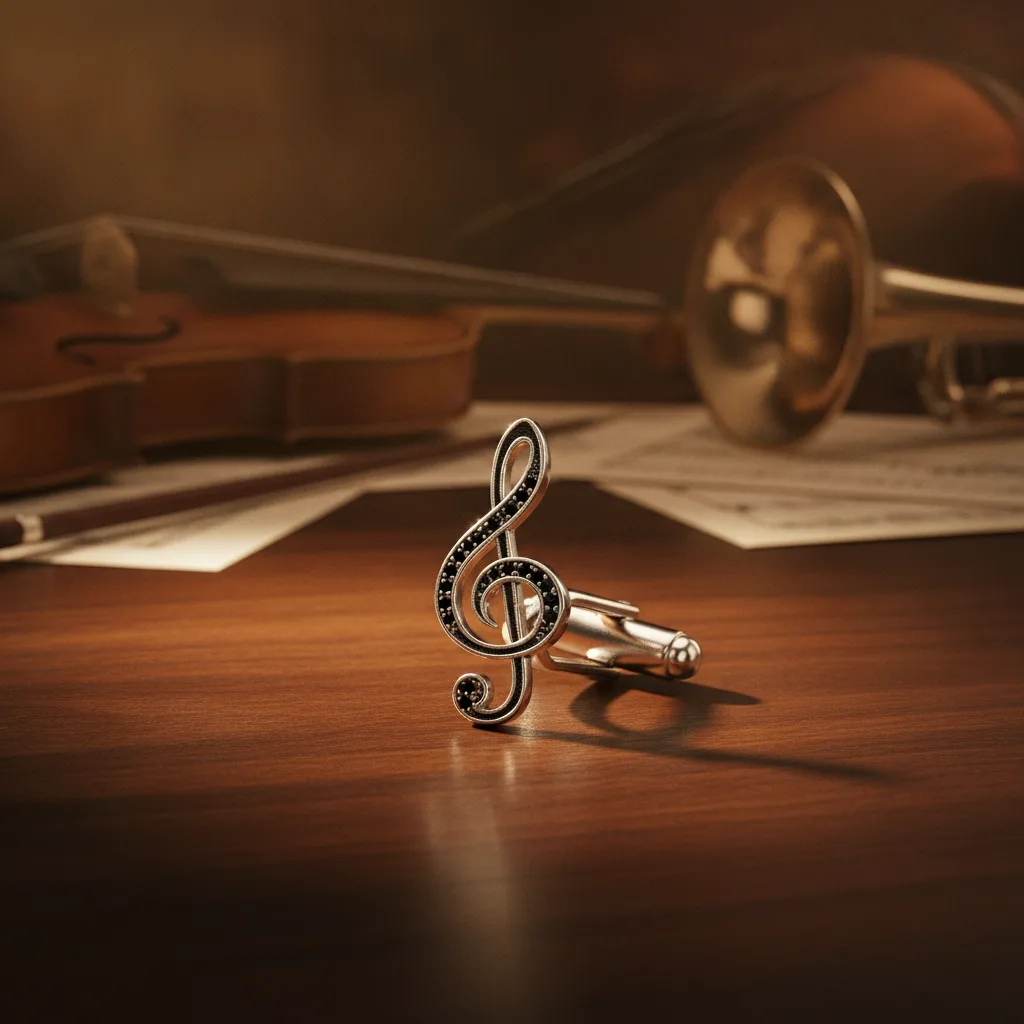 Boutons de manchette musique | Guide et sélection - boutons manchette musique