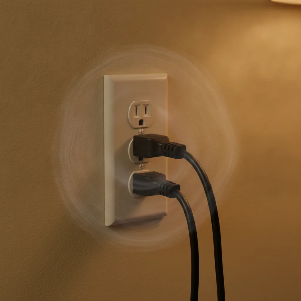 odeur de brûlé prise électrique