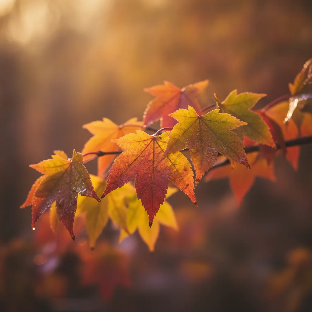 liquidambar couleurs d'automne