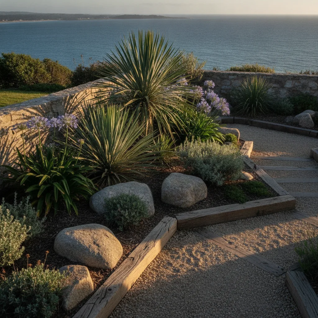 ## Mots-clés SEO ### Mots-clés principaux * plantes bord de mer * jardin bord de mer * ambiance bord de mer * plantes résistantes aux embruns * plantes résistantes au vent * plantes résistantes à la sécheresse * jardin méditerranéen * plantes de climat doux * végétaux bord de mer * aménager un jardin bord de mer ### Mots-clés secondaires * cordyline * phormium * agapanthe * lavande * pittosporum * éléagnus * tamaris * céanothe * yucca * miscanthus * graminées ornementales * arbustes persistants * plantes de plein soleil * plantes pour terrain sableux * haie bord de mer * jardin sans arrosage * massif méditerranéen * jardin de vacances * plantes résistantes au sel * jardin maritime ### Expressions de longue traîne * quelles plantes choisir pour un jardin en bord de mer * comment créer une ambiance bord de mer au jardin * les meilleures plantes pour un jardin exposé au vent * plantes qui résistent aux embruns marins * quelles plantes planter en terrain sableux * plantes méditerranéennes faciles d'entretien * arbustes persistants pour le littoral * créer un jardin inspiré du bord de mer * plantes pour un jardin sec et ensoleillé * végétaux adaptés au climat maritime ## Mots-clés SEO ### Mots-clés principaux * plantes bord de mer * jardin bord de mer * ambiance bord de mer * plantes résistantes aux embruns * plantes résistantes au vent * plantes résistantes à la sécheresse * jardin méditerranéen * plantes de climat doux * végétaux bord de mer * aménager un jardin bord de mer ### Mots-clés secondaires * cordyline * phormium * agapanthe * lavande * pittosporum * éléagnus * tamaris * céanothe * yucca * miscanthus * graminées ornementales * arbustes persistants * plantes de plein soleil * plantes pour terrain sableux * haie bord de mer * jardin sans arrosage * massif méditerranéen * jardin de vacances * plantes résistantes au sel * jardin maritime ### Expressions de longue traîne * quelles plantes choisir pour un jardin en bord de mer * comment créer une ambiance bord de mer au jardin * les meilleures plantes pour un jardin exposé au vent * plantes qui résistent aux embruns marins * quelles plantes planter en terrain sableux * plantes méditerranéennes faciles d'entretien * arbustes persistants pour le littoral * créer un jardin inspiré du bord de mer * plantes pour un jardin sec et ensoleillé * végétaux adaptés au climat maritime