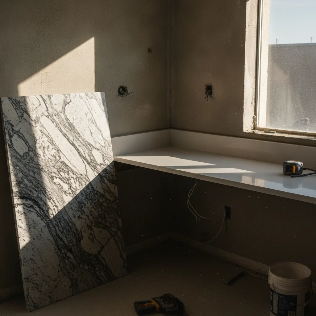 quartz vs granit plan de travail