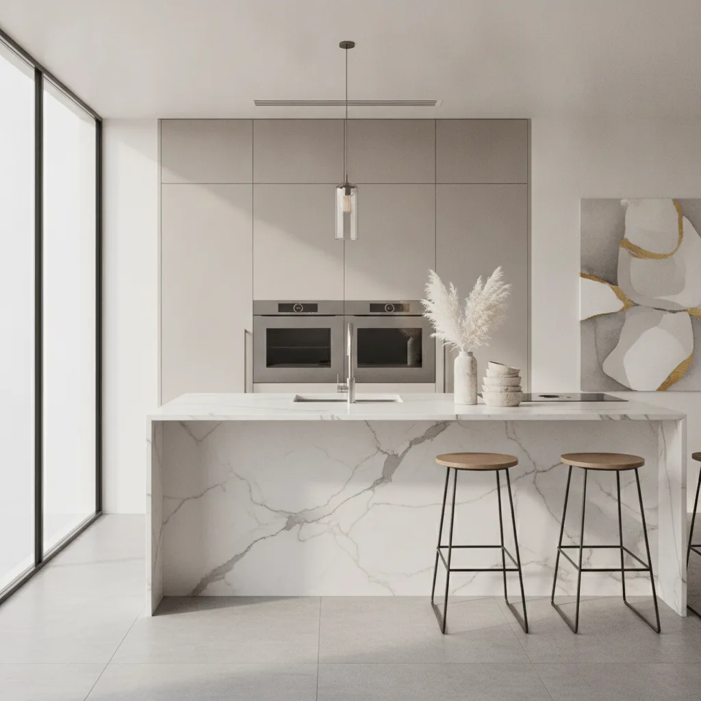 Dekton effet marbre Aura Entzo