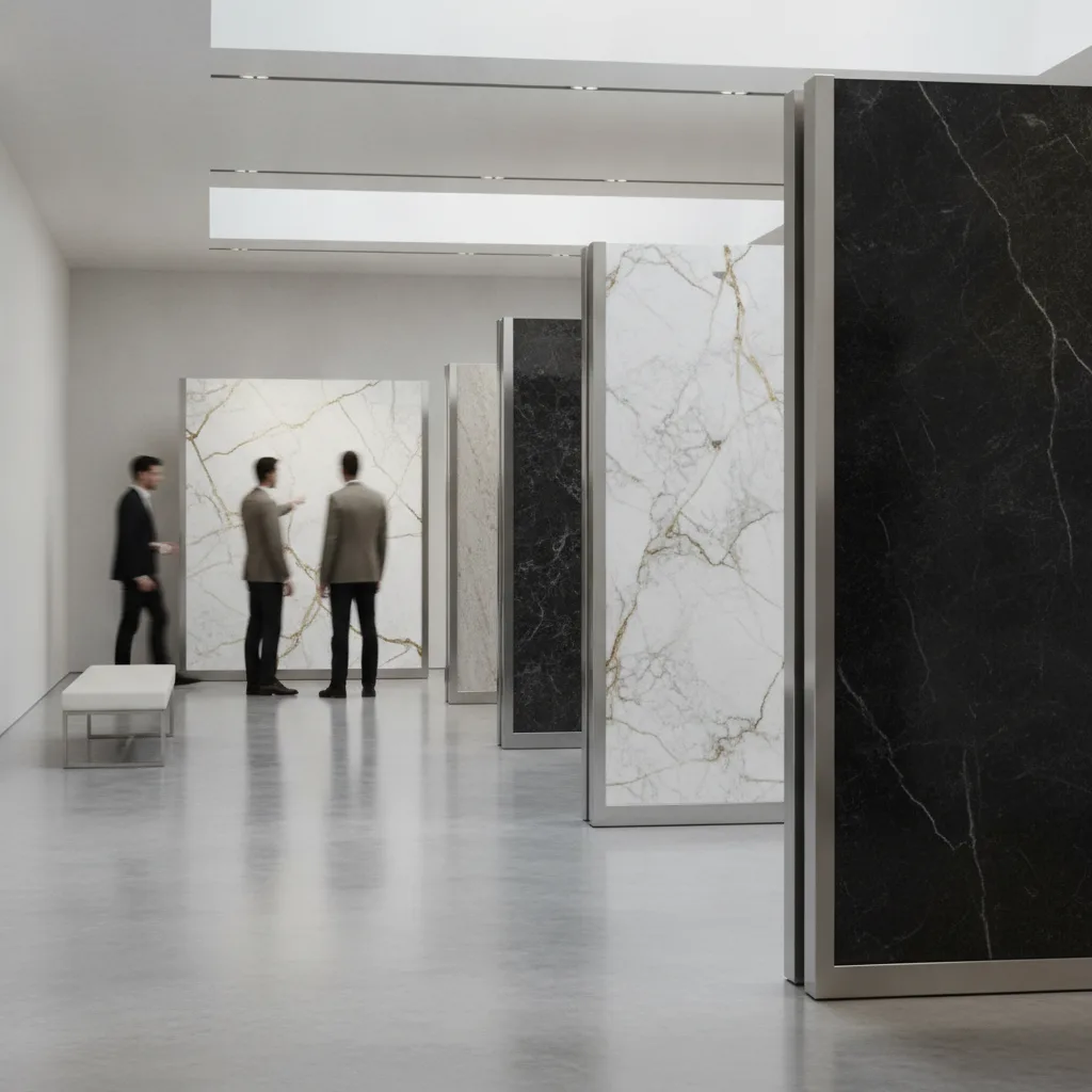 Dekton effet marbre Aura Entzo