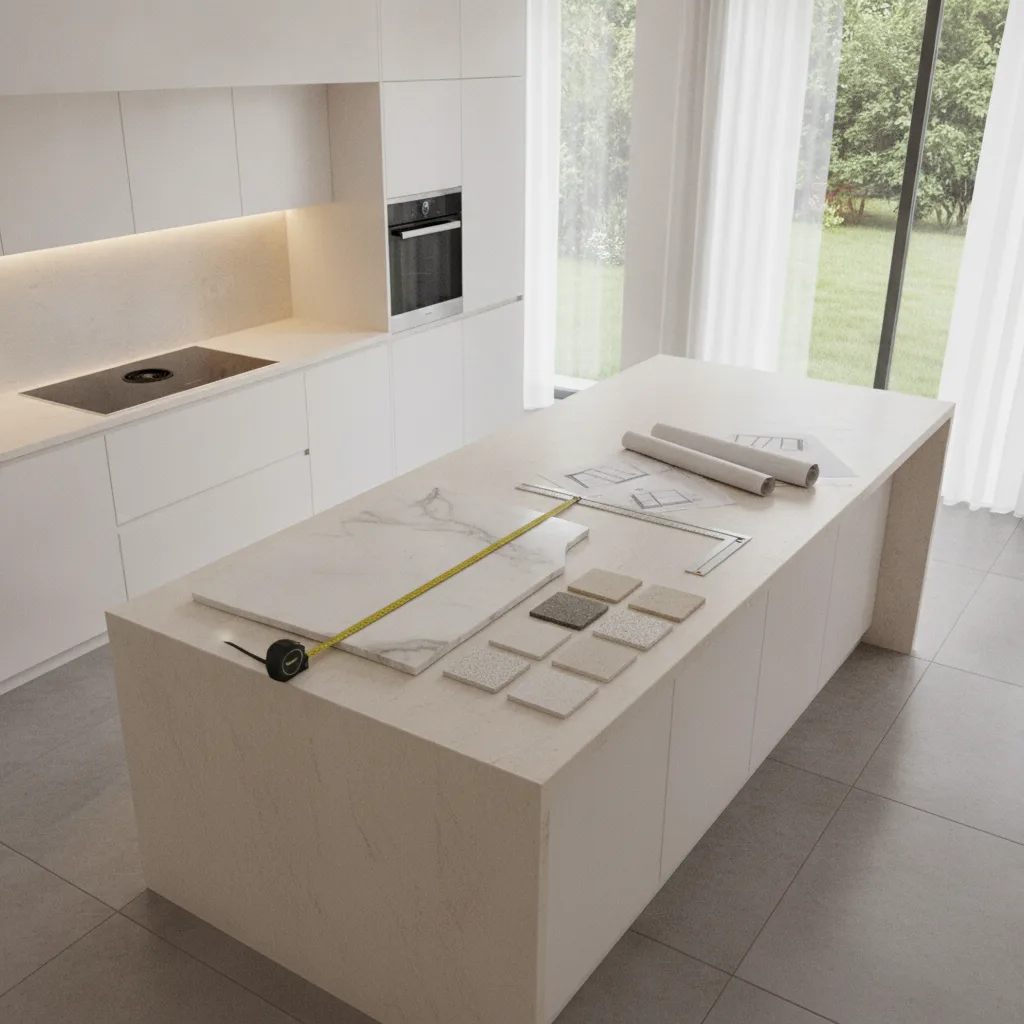 Plan de travail cuisine, dimensions standard en 2026