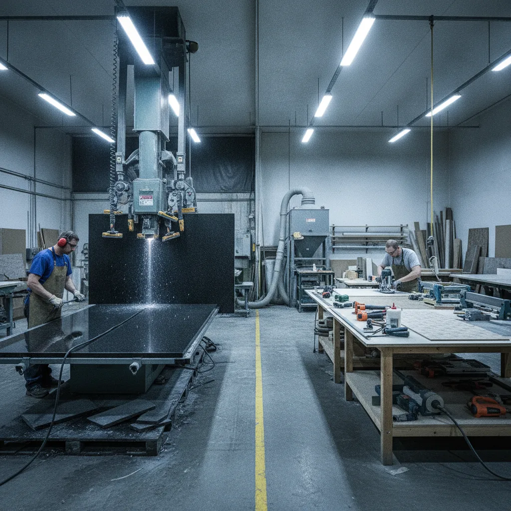 délai fabrication livraison plan de travail sur mesure
