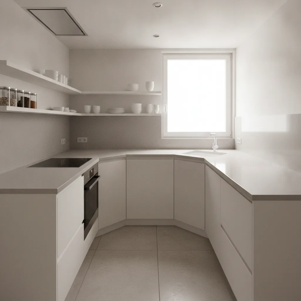 plan de travail cuisine petit espace