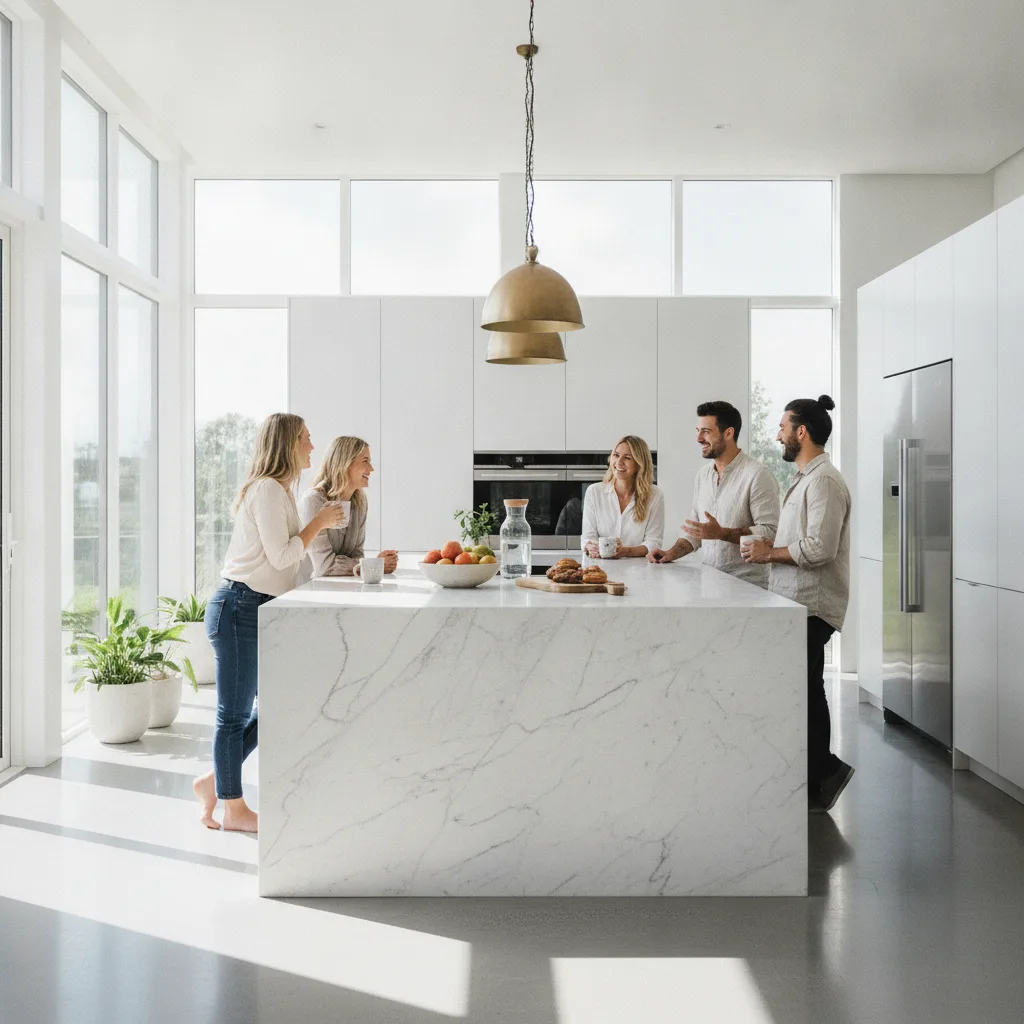 Plan de travail îlot central cuisine | Guide complet