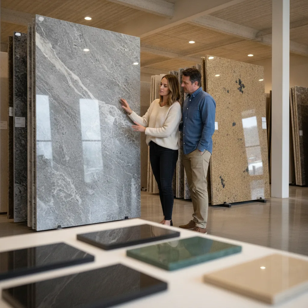 marbre vs granit plan de travail