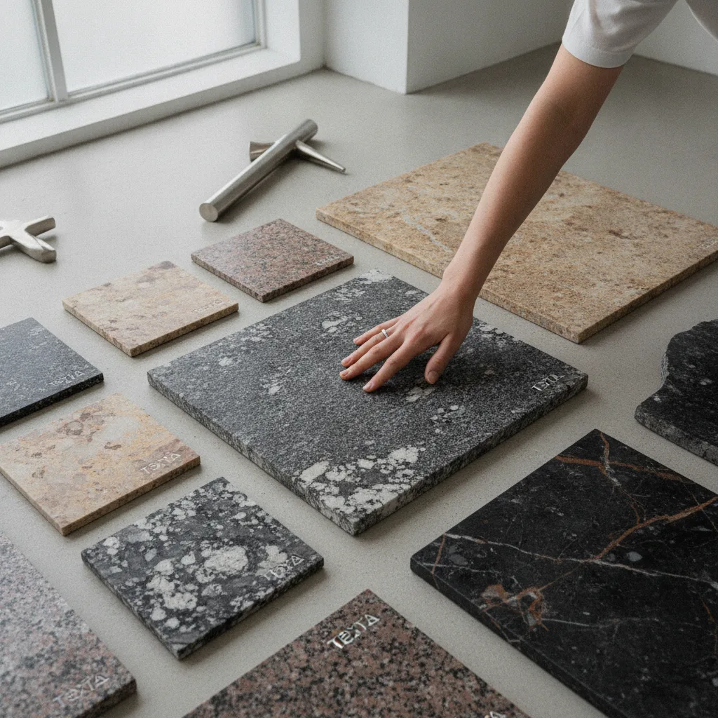 granit texta plan de travail