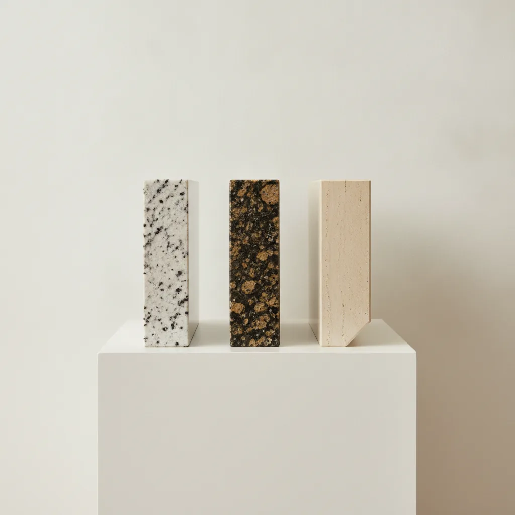Choisir sa tranche de granit en showroom, guide 2026