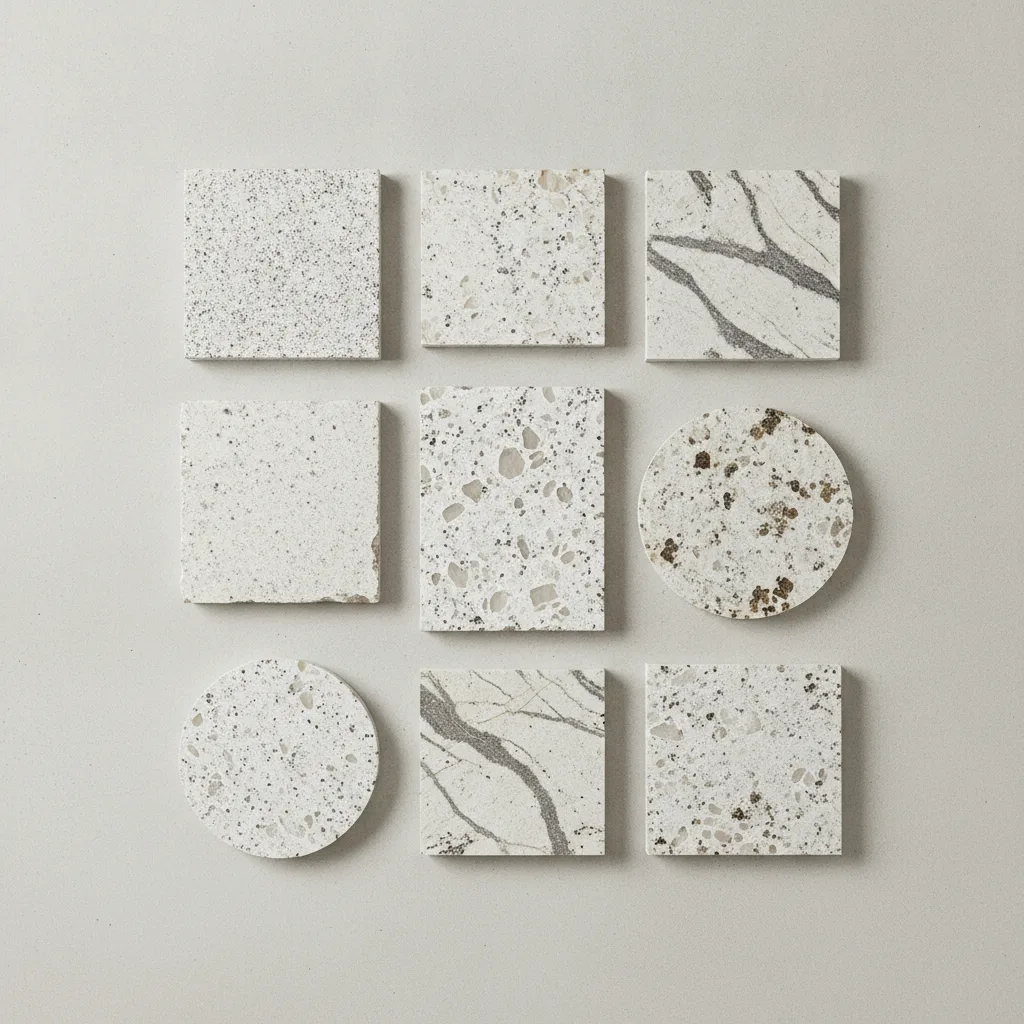 granit blanc cuisine plan de travail