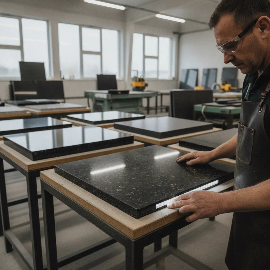 granit noir galaxy plan de travail