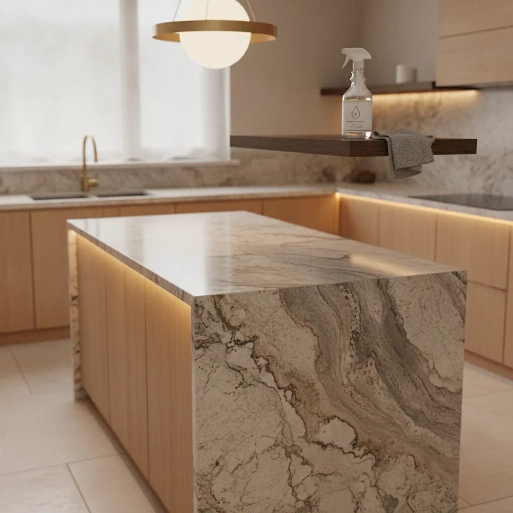 Traitement hydrofuge granit | protection plan de travail