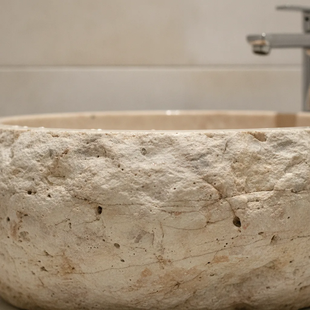 vasque pierre naturelle salle de bain