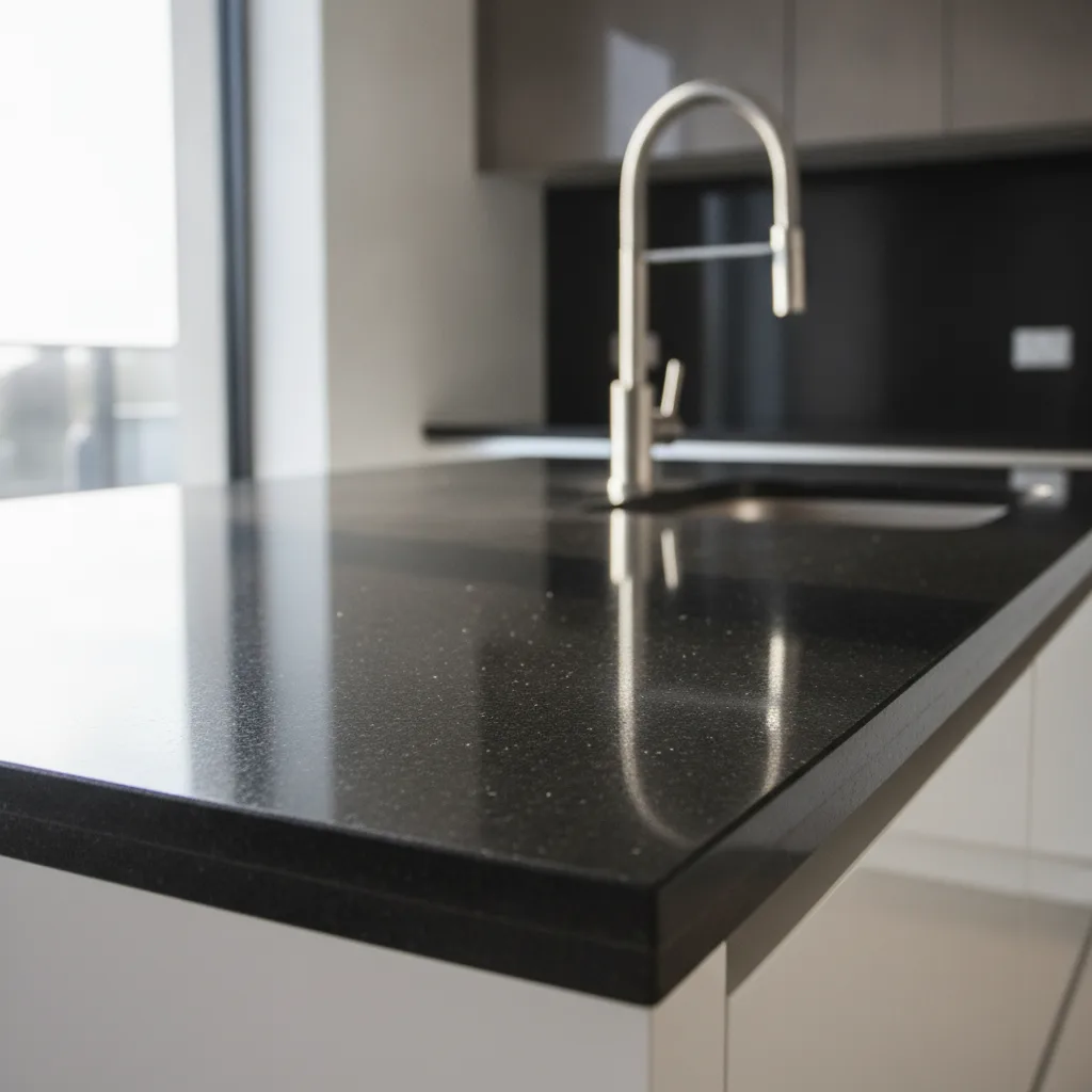 granit noir Zimbabwe plan de travail
