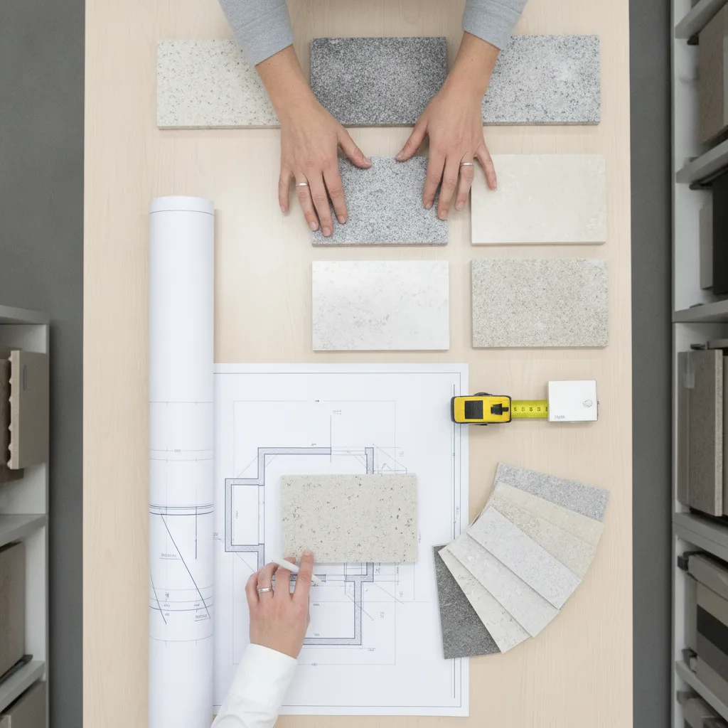 showroom plan de travail Paris visite