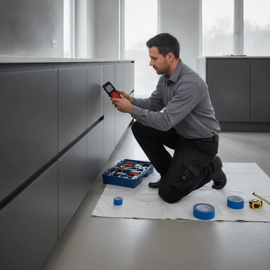 processus fabrication plan de travail sur mesure