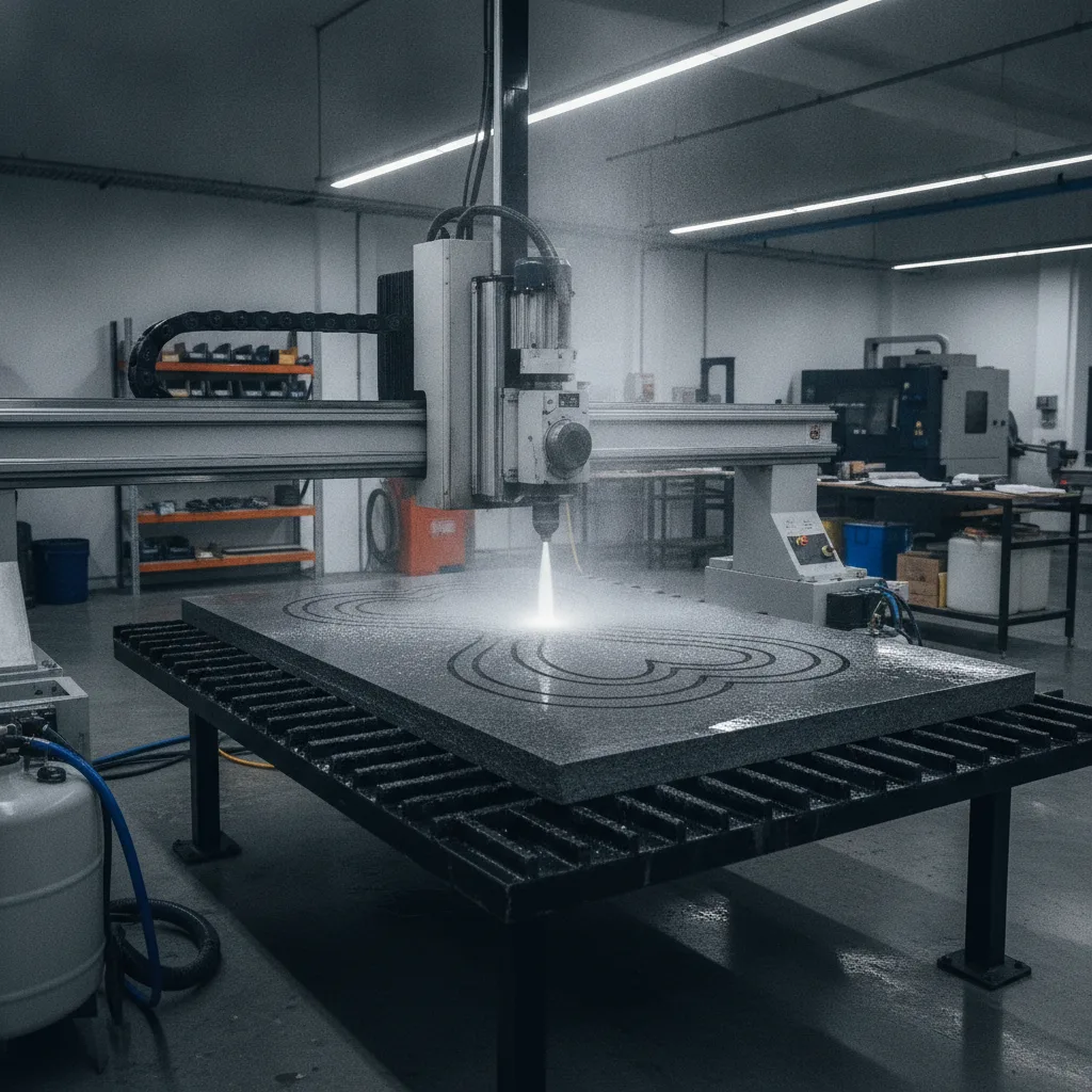 processus fabrication plan de travail sur mesure