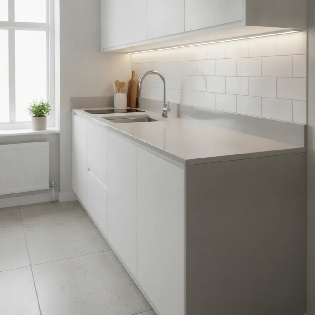 Devis d'un plan de travail en quartz sur mesure