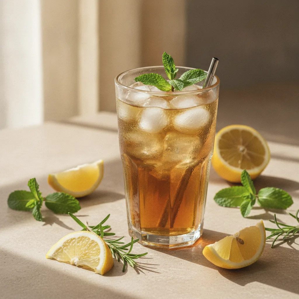 recette iced tea maison