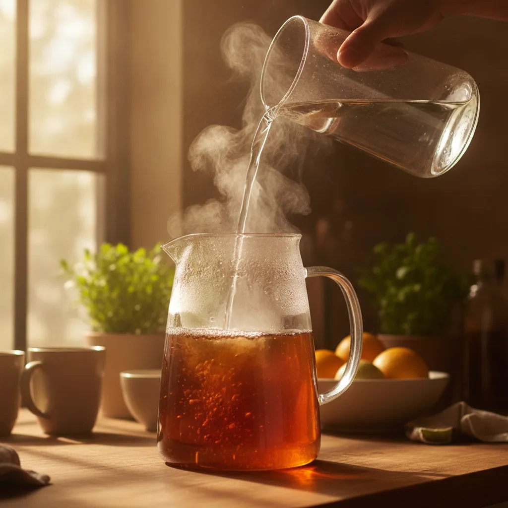 recette iced tea maison