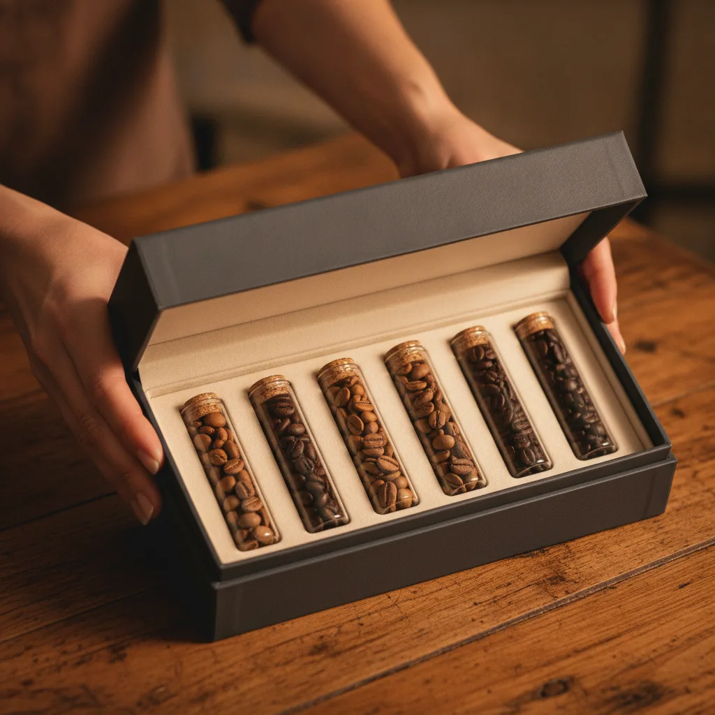 coffret cadeau amateur de café