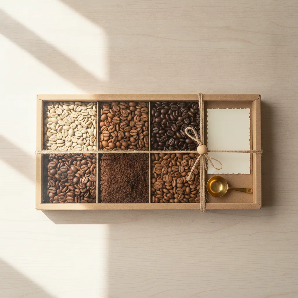 coffret cadeau amateur de café