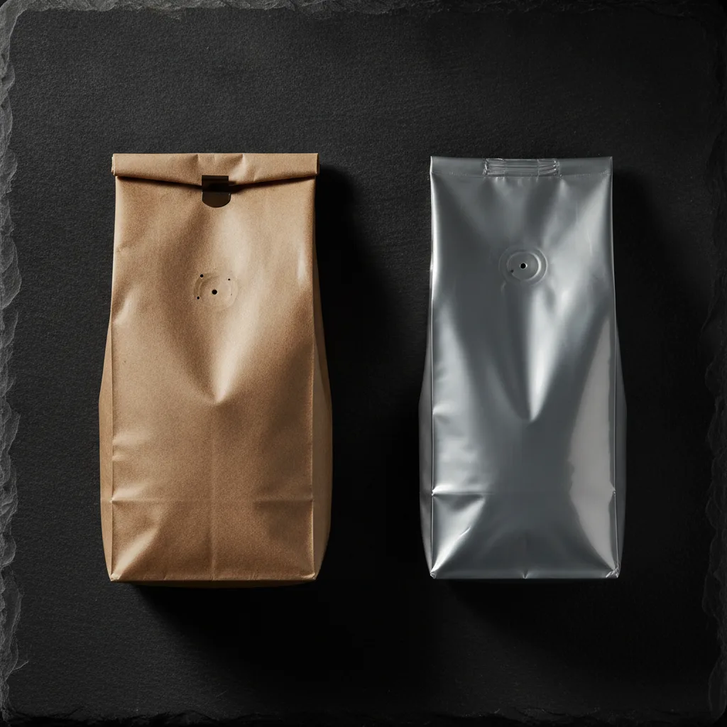 café fraîchement torréfié