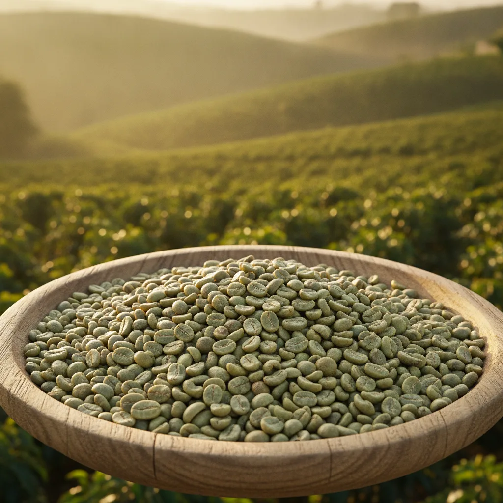 sourcing café vert