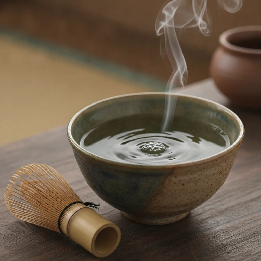 préparer un thé matcha