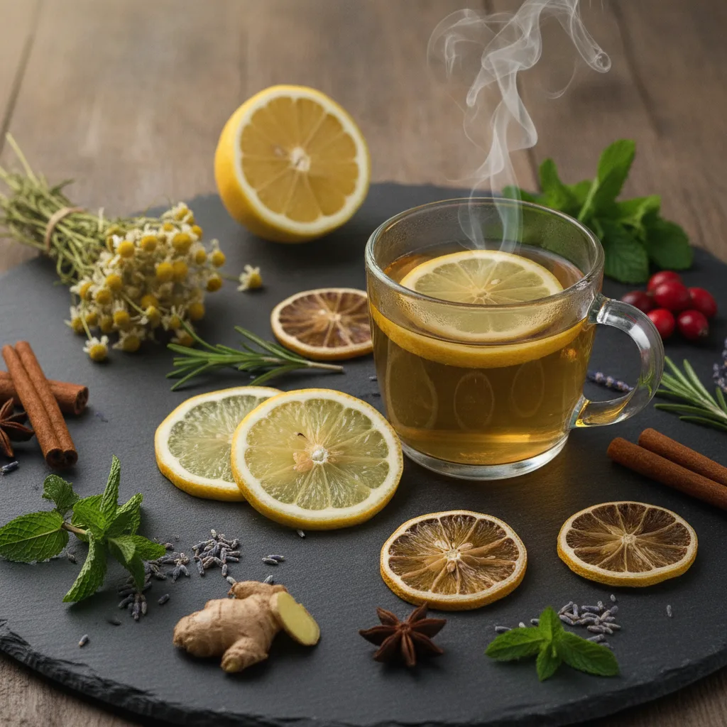 infusion détox maison