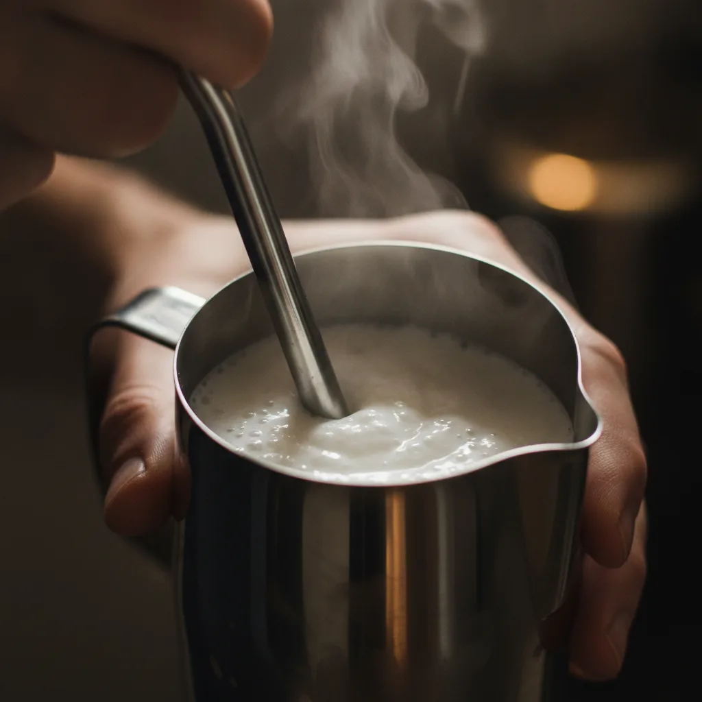 mousse de lait parfaite