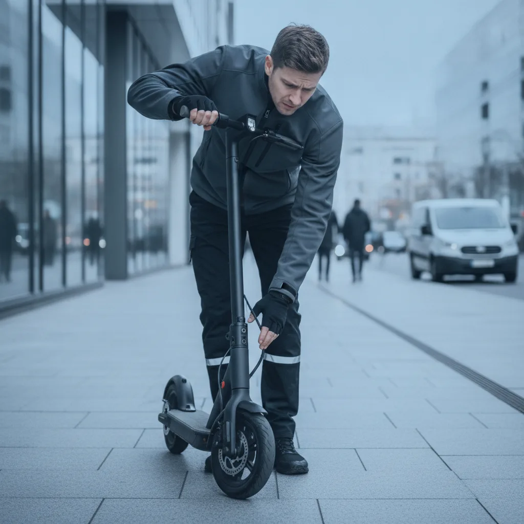 bruit anormal trottinette électrique