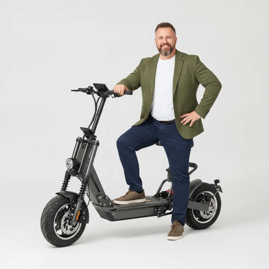 trottinette électrique personne lourde