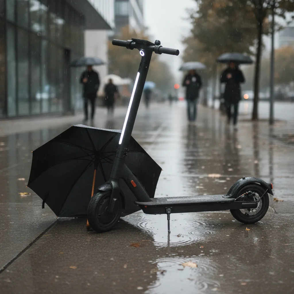 trottinette électrique étanche pluie