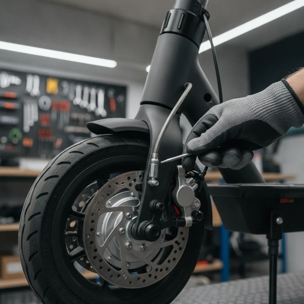 freins trottinette électrique moins efficaces