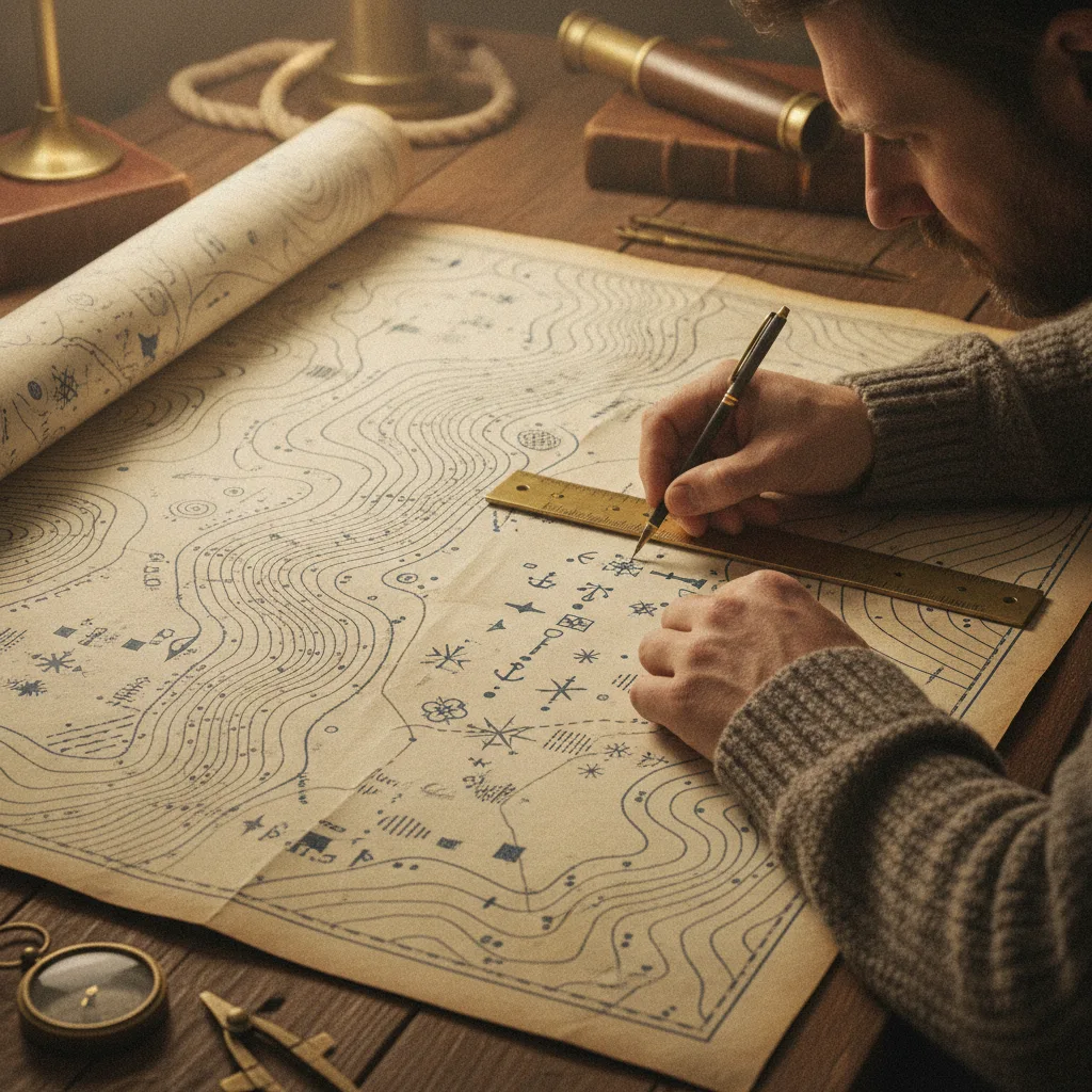 symboles carte marine signification