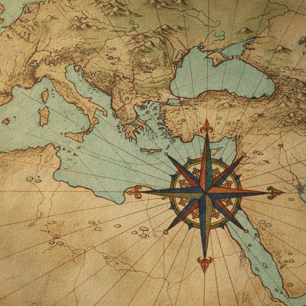 carte marine, portulan